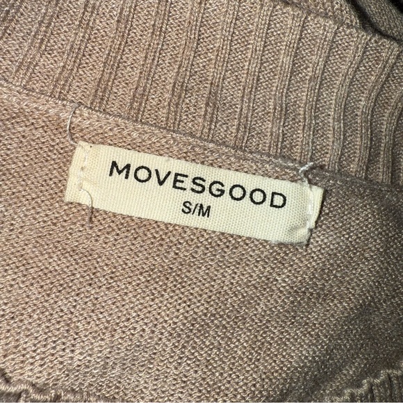 MOVESGOOD Cashmere Bamboo Blend Oversized Sweater Size S/M - Picture 2 of 10